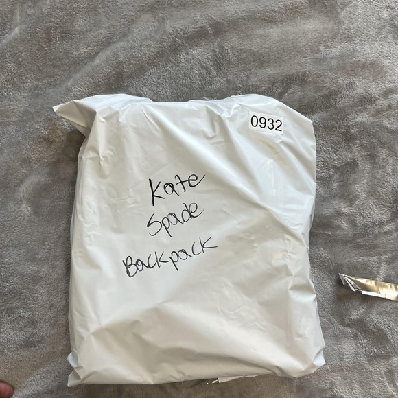 Kate Spade New York Backpack Womens Mini Black Beige Floral Print Zip Pockets - Picture 11 of 11